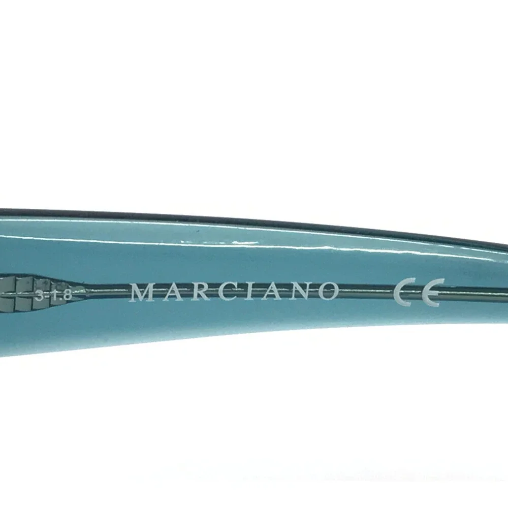 Marciano Eyeglasses Frames GM0329 089 Turquoise Butterfly Half Rim 50-17-140